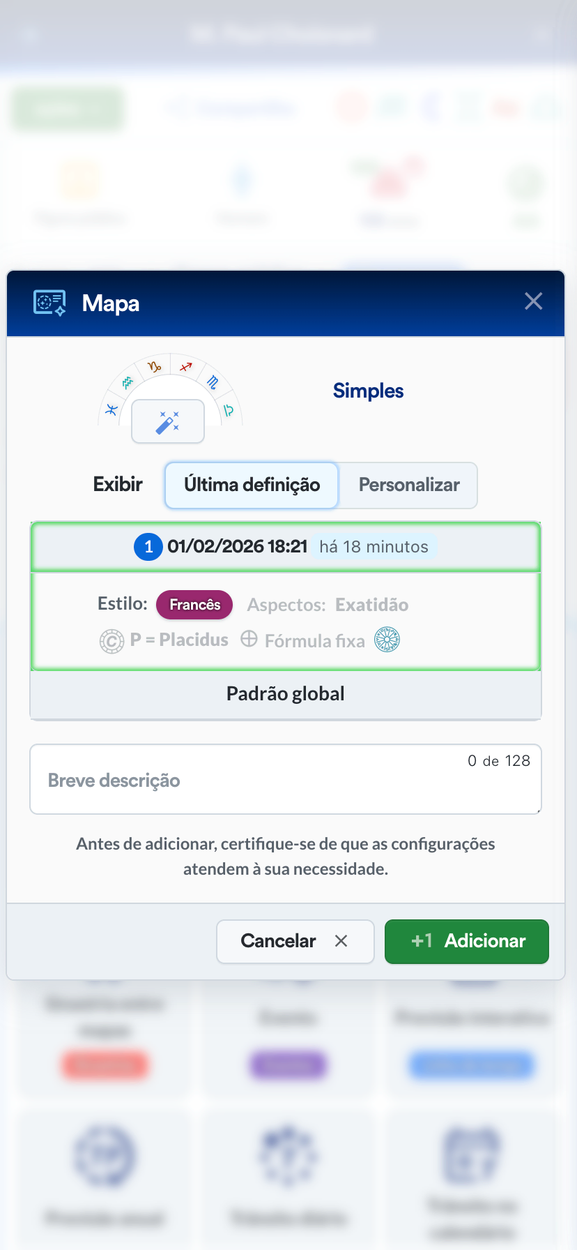 Adicionar técnica
